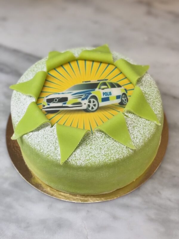 Bildtårta som Prinsess