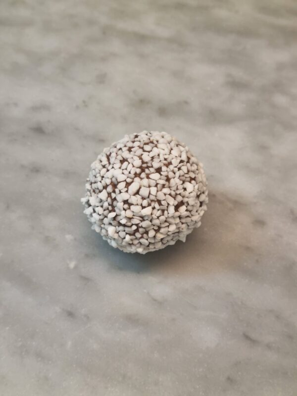 Chokladboll med pärlsocker